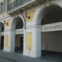 Photo taken at Monoprix Garibaldi by Iarla B. on 3/21/2012