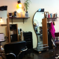 Photo taken at Layers Hair Salon by Deborah Winters C. on 6/12/2012