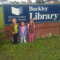 Photo taken at Buckley Pierce County Library by Charla N. on 5/18/2012