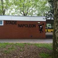 Photo taken at Stade Napoleon by Bernd L. on 5/17/2012