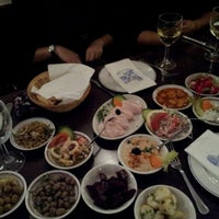 Photo taken at Vrisaki Restaurant by Elena L. on 4/14/2012