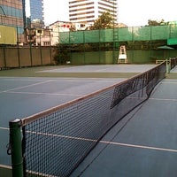 Photo taken at Ari Tennis Court by 2pong on 6/9/2012