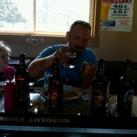 Photo taken at Sauced Sports Bar and Pizzeria by Pete K. on 4/14/2012