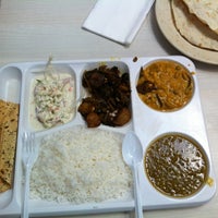Photo taken at Kaveri Indian Vegetarian T3 by Dave H. on 5/30/2012