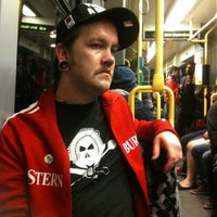 Photo taken at M10 Party Tram by Rachel S. on 4/21/2012