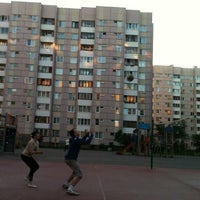 Photo taken at Баскетбольная площадка на шуваловском by July P. on 6/20/2012