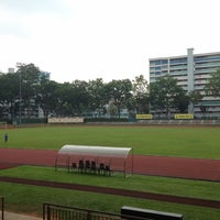 Photo taken at Yishun Stadium by Dai S. on 8/26/2012