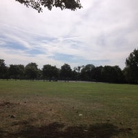 Photo taken at Harrow Recreation Ground by Lorena V. on 9/6/2012