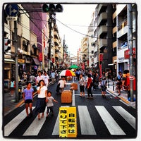 Photo taken at 板橋駅前本通り商店街 by Hideo S. on 9/8/2012