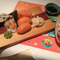 Photo taken at Sushi Bar Blue Ingwer by Stella T. on 5/31/2012