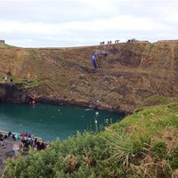 Photo taken at Celtic Quest Coasteering by Mark R. on 9/7/2012
