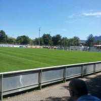 Photo taken at Robert-Schlienz-Stadion by Phil E. on 8/18/2012