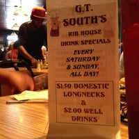 Photo taken at G. T. South&amp;#39;s Rib House by Laura T. on 7/5/2012
