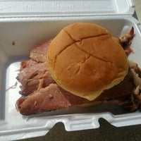 Photo taken at Hank&amp;#39;s Smoked Brisket by Barry W. on 8/30/2012