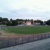 Photo taken at Gradski stadion by Tatjana R. on 9/10/2012