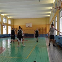 Photo taken at Баскетбольный Кружок &amp;quot;забей Сам,не Дай Другим&amp;quot; by Vadim G. on 4/1/2012