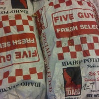 Photo taken at Five Guys by Jarrod R. on 2/14/2012