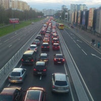 Photo taken at Надземный переход через Приморское шоссе by Alexander C. on 8/29/2012