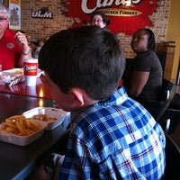 Photo taken at Raising Cane&amp;#39;s Chicken Fingers by Jean W. on 5/20/2012