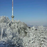 Photo taken at Uetliberg Sendeturm by Iven S. on 2/4/2012