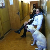 Photo taken at Химкинская районная станция по борьбе с болезнями животных by Apollinarya V. on 3/22/2012