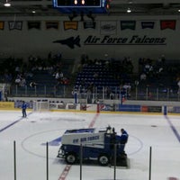 Photo taken at Cadet Field House Ice Arena by Richard on 3/10/2012
