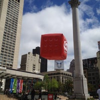 Photo taken at Adobe #HuntSF at Union Square by Andres A. on 4/23/2012