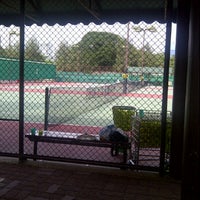 Photo taken at Tennis Court by Kwanlah S. on 7/7/2012