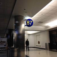 Photo taken at Gate 87 by Kendall M. on 4/26/2012