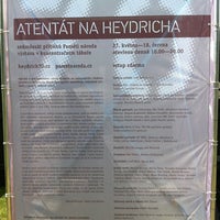 Photo taken at Atentát na Heydricha - 70 by Miroslav C. on 5/27/2012