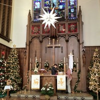 Photo taken at Luther Memorial Church by Justin S. on 4/1/2012