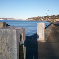 Photo taken at Alki Beach Park by bdc2000 C. on 2/4/2012