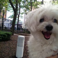 Photo taken at St Vartan&amp;#39;s Dog Run by Hank L. on 7/26/2012