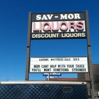 Photo taken at Sav-Mor Liquors by Char K. on 4/4/2012