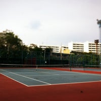 Photo taken at สนามเทนนิสศูนย์เยาวชนเฉลิมพระเกียรติ by Nadal C. on 3/10/2012