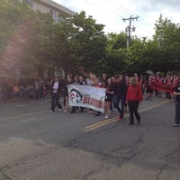 Photo taken at Syttende Mai Parade by John R. R. on 5/18/2012