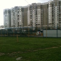 Photo taken at Футбольное поле by Lyubov🚻 S. on 8/20/2012