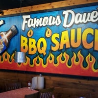 Photo taken at Famous Dave&#39;s by Brian D. on 5/28/2012