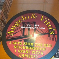 Photo taken at Angelo &amp;amp; Vito&amp;#39;s Pizzeria by Vonda R. on 6/9/2012