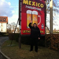 Photo taken at Restaurace Mexico by Zuzana D. on 2/29/2012