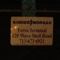 Photo taken at Staging Area, Kinder Morgan, Galena Park, TX by Dan &amp;. on 8/10/2012