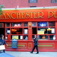 Photo taken at Manchester Pub by New York Red Bulls on 2/21/2012
