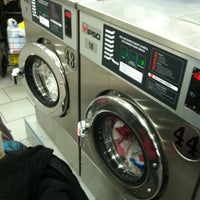 Photo taken at Clean House Super Laundromat by Mercedes L. on 3/5/2012