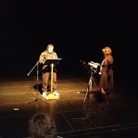 Photo taken at Teatro Vascello by Adriana Z. on 2/20/2012