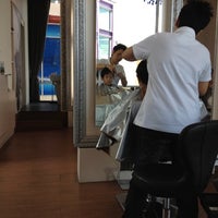 Photo taken at Hair Gallery Panya Village Correct by Journey X. on 5/19/2012