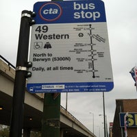 Photo taken at CTA Bus Stop 17346 by Bill D. on 4/14/2012
