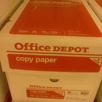 Photo taken at Office Depot by John D. on 4/30/2012