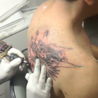 Photo taken at Indelével Tattoo by Paulo V. on 6/30/2012