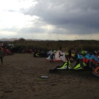 Photo taken at Sherman Island Kiteboarding by thomas t. on 8/5/2012