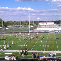 Photo taken at DCHS-Devere Fair Stadium (Track) by Rhett C. on 8/17/2012